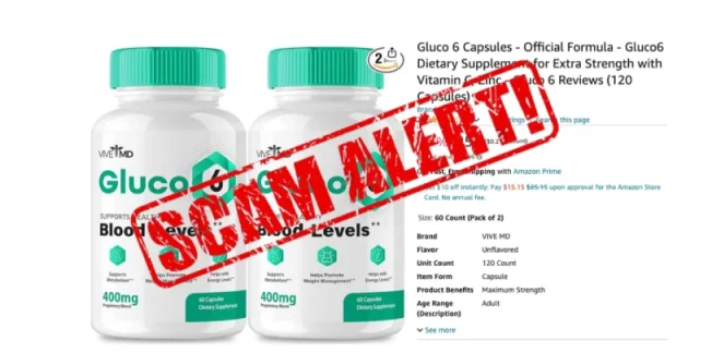 Gluco6-Scam-Alert